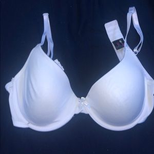 White push up bra